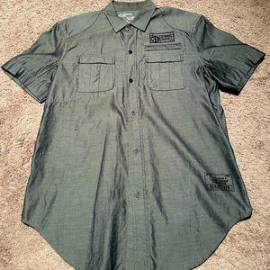 Diesel short sleeve button shirt - Large